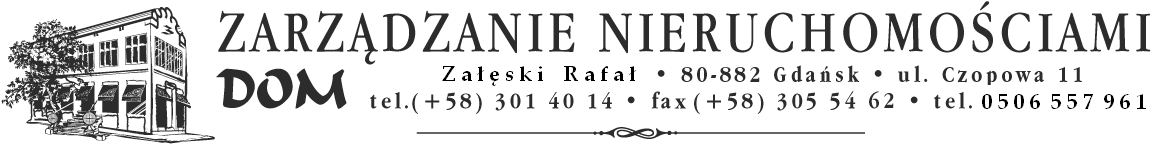 Zarządzanie Nieruchomościami DOM